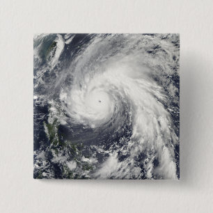 Super Typhoon Megi 2 Inch Square Button