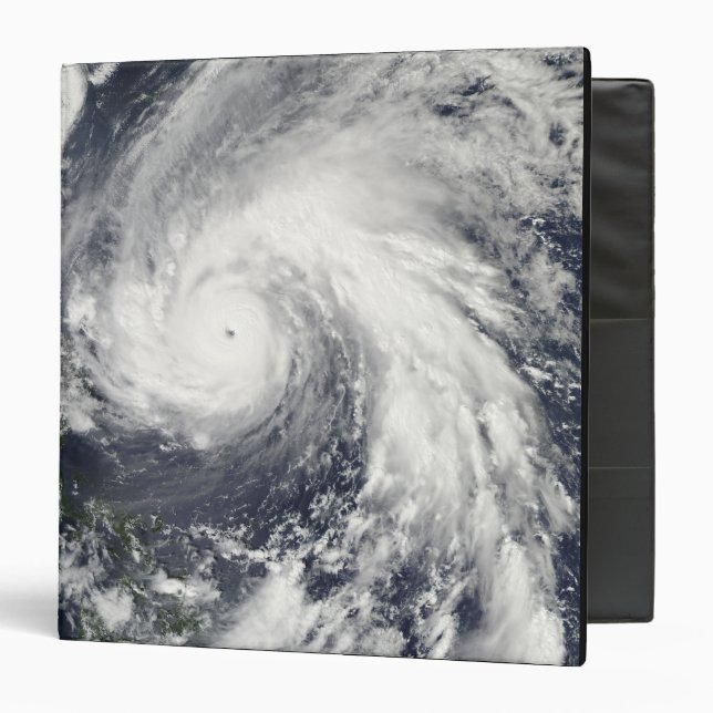 Super Typhoon Megi Binder (Front/Inside)