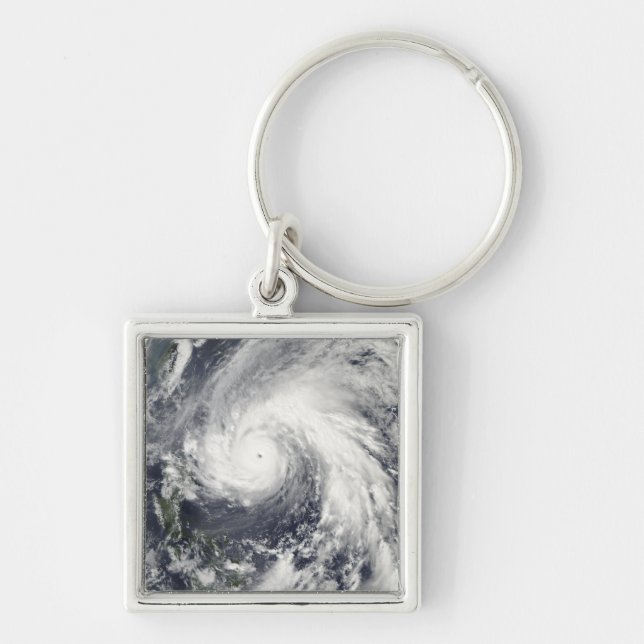 Super Typhoon Megi Keychain (Front)