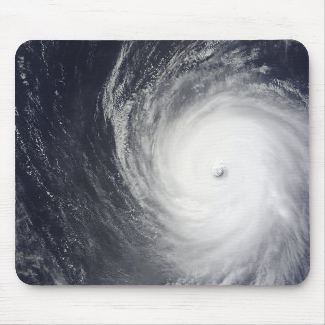 Super Typhoon Melor hovers over the Pacific Oce Mouse Pad (Front)