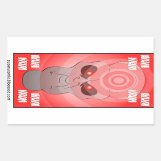 Super U. Alien Ghost Stickers! Sticker