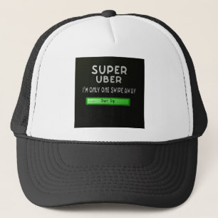 super uber trucker hat