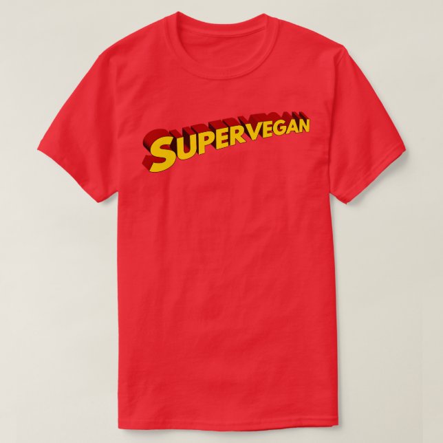 Super vegan T-Shirt (Design Front)