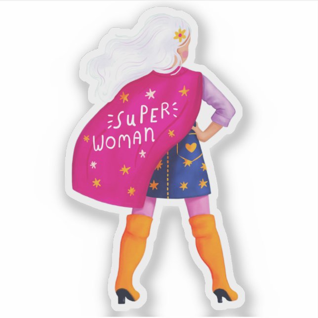 Super Woman Mom Mother Daughter Girl Boss Hero (Front)