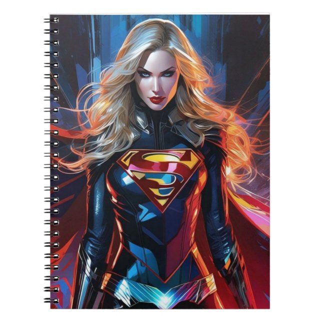 super women NOTBOOK#4 Notebook (Front)