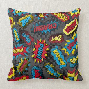 Super Words! Throw Pillow