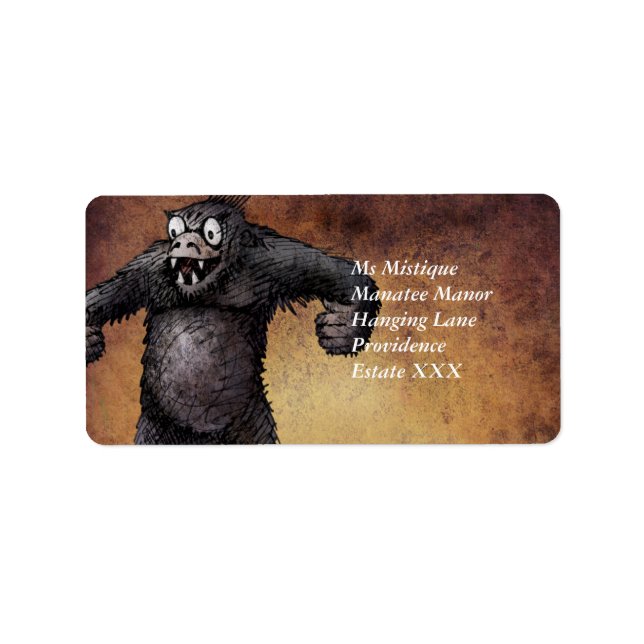 SuperApe Label (Front)