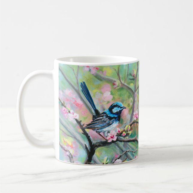Superb Fairy Wren - Coffee Mug (Left)
