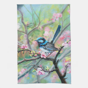 Superb Fairy Wren - Kitchen Towel