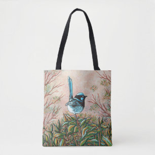 Superb Fairy Wren Tote Bag