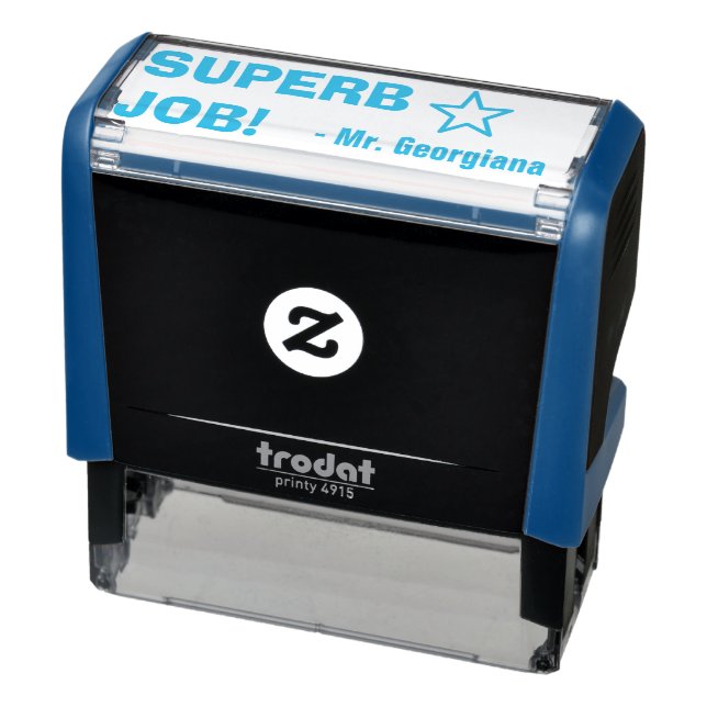 "SUPERB JOB!" Assignment Marking Rubber Stamp (Product)