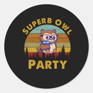 Superb Owl Py W We Do In The Shadows Classic Round Sticker