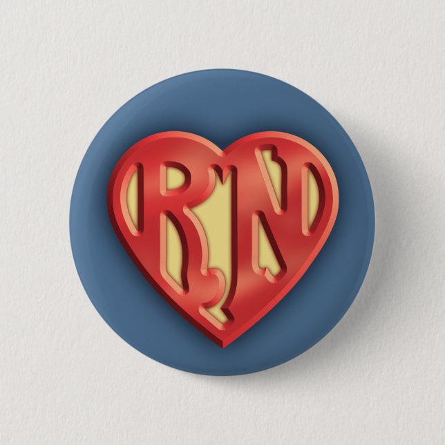 Superb RN IV 2 Inch Round Button (Front)
