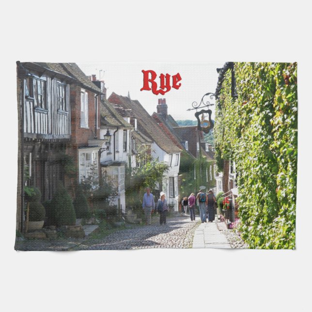 Superb! Rye England Kitchen Towel (Horizontal)