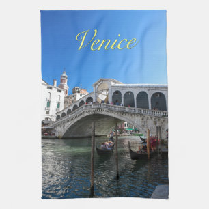 Superb! Ultimate Venice, Rialto, Grand Canal Kitchen Towel