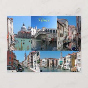 Superb! Ultimate Venice, Rialto, Grand Canal Postcard