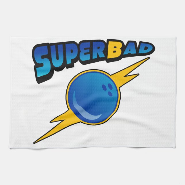 Superbad bowling team towel (Horizontal)