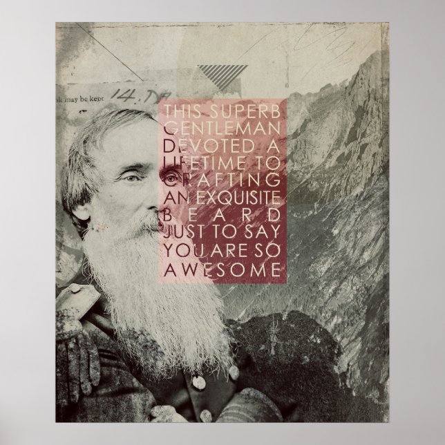 Superbe affiche de Gentleman (Devant)