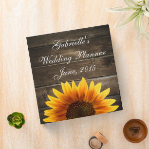 Superbe Classeur de Mariage campagnard de tourneso
