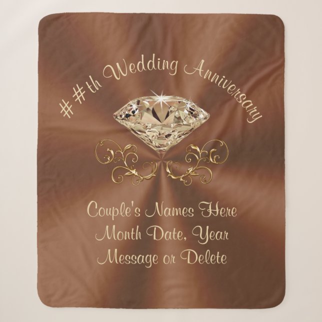Superbe couverture Brown personnalisée pour l'anni (Devant)