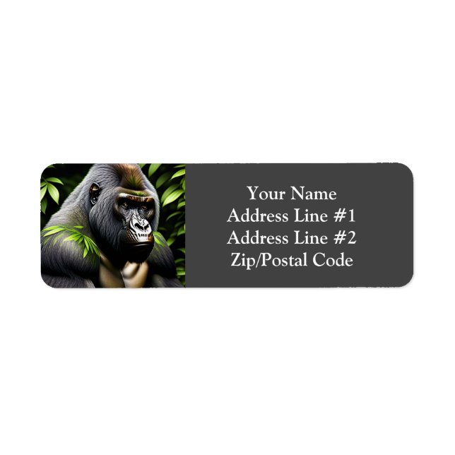 Superbe Gorille Argent - Jungle King (Devant)