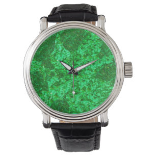 Superbe montre verte