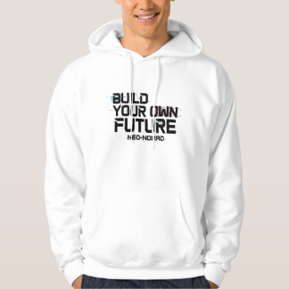 Superbe Sweat à Capuche Blanc avec Impression Grap