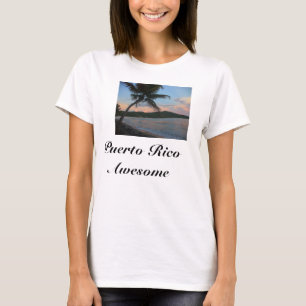 Superbe T-shirt femme Porto Rico Beach