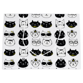 superbes chats Papier Sacs