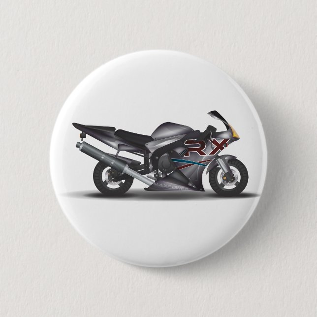 Superbike 2 Inch Round Button (Front)