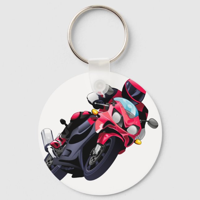 Superbike Keychain (Front)