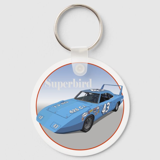 Superbird 43 keychain (Front)