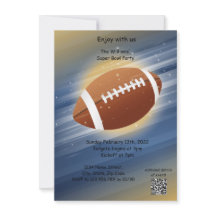 Superbowl Party Invitation