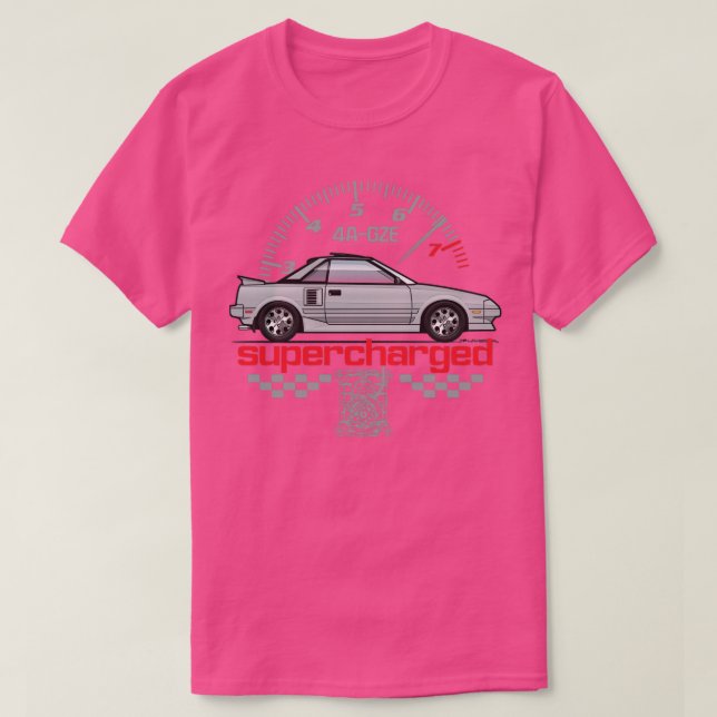 SuperchargedSilver T-Shirt (Design Front)