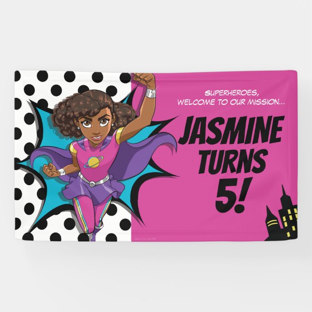 SuperCoco Personalized 3x5 Banner (Horizontal)