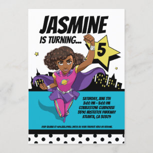 SuperCoco Personalized 5x7 Invitations