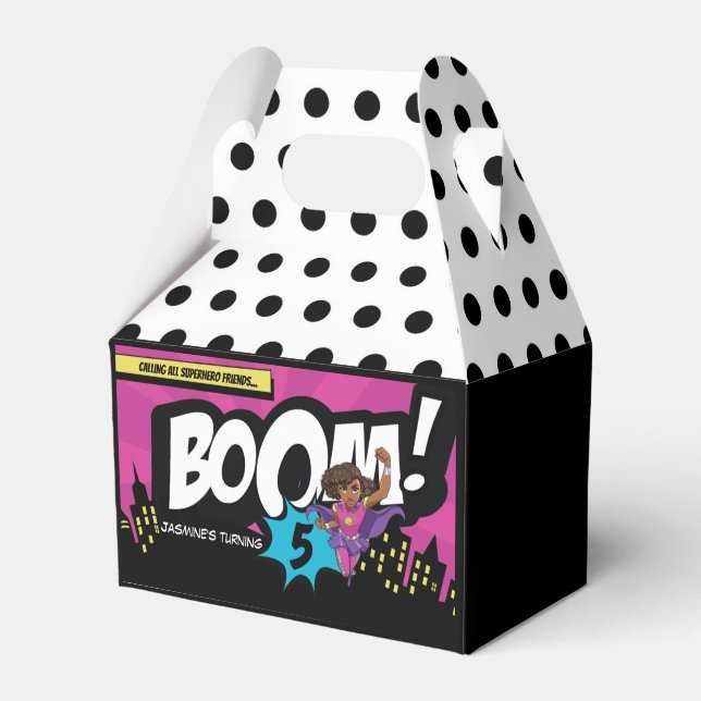 SuperCoco Personalized Favour Boxes (Front Side)