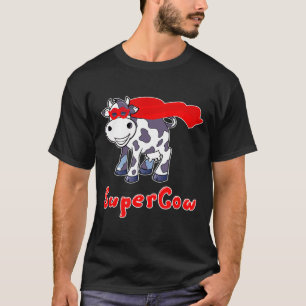 Supercow Superhero Cow For Men Women Kids T-Shirt