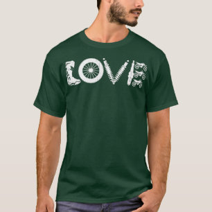 Supercross  Love Motocross  Gear Race Motorcycle T-Shirt