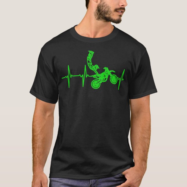 Supercross Motocross Gear Dirtbike Motorcycle T-Shirt (Front)