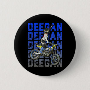 Supercross Motocross Haiden-deegs-danger Halloween 2 Inch Round Button