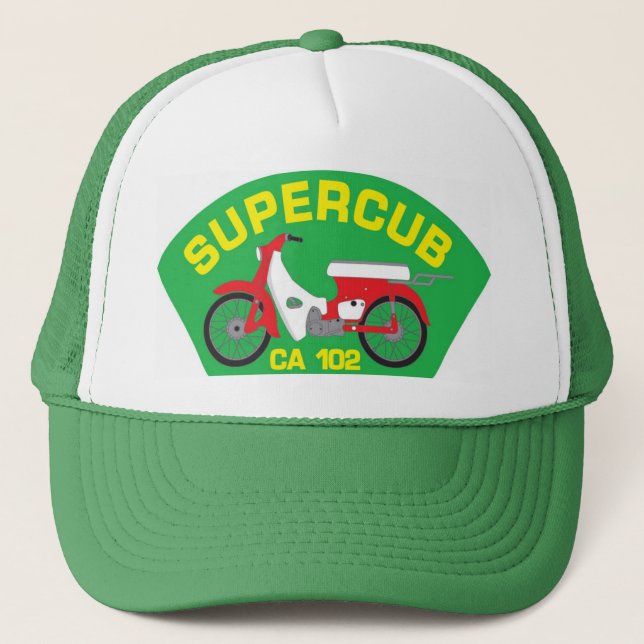 SuperCub Green Patch Hat (Front)
