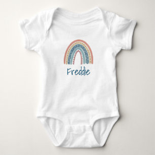 Supercute Boho rainbow Baby Bodysuit