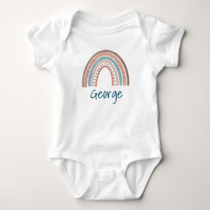 Supercute Boho rainbow Baby Bodysuit