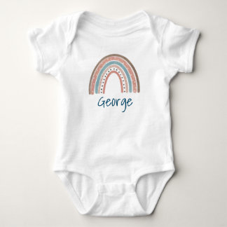 Supercute Boho rainbow Baby Bodysuit