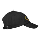 Superdad Edit Year SUPER DAD Embroidered Hat (Right)