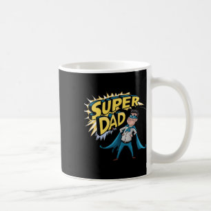 Superdad Funny Superhero Dad Present Costume For F Coffee Mug