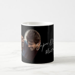 SuperDAD Modern Photo Black Trendy Gift Coffee Mug