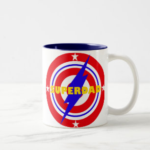 SuperDad Two-Tone Coffee Mug