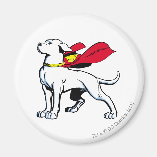 Superdog Krypto Magnet (Front)
